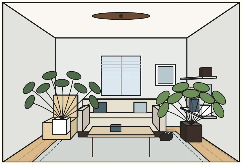 ภาพประกอบในเล่ม HOME ESSENTIAL SERIES 01 — สีในบ้าน · COLOR AT HOME ภาพที่ 2