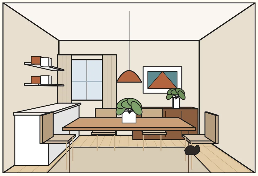 ภาพประกอบในเล่ม HOME ESSENTIAL SERIES 02 — วัสดุและผ้า · MATERIALS & TEXTILES ภาพที่ 2