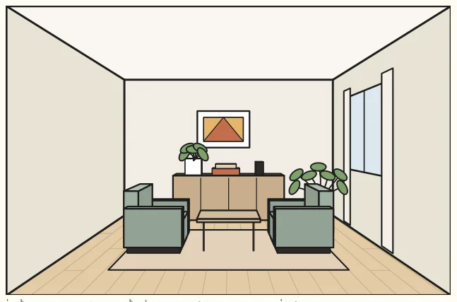 ภาพประกอบจากเล่ม เฟอร์นิเจอร์และการจัดวาง